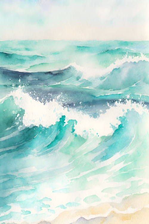 Picture of WATERCOLOR BEACH 2