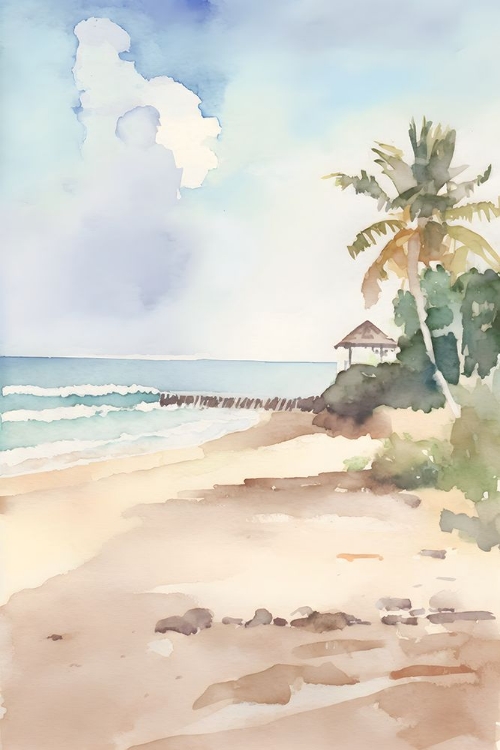Picture of WATERCOLOR BEACH 3
