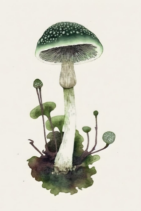 Picture of WATERCOLOR MUSHROOM 3