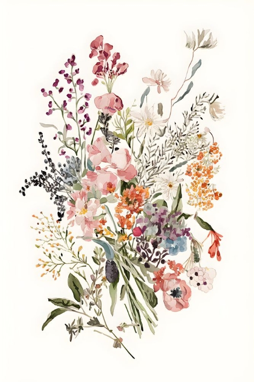Picture of WILDFLOWER BOTANICAL FLORAL 2