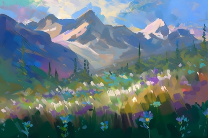Picture of MOUNTAIN WILDFLOWERS 2