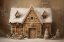 Picture of GINGERBREAD HOUSE HORIZONTAL