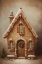 Picture of GINGERBREAD HOUSE I