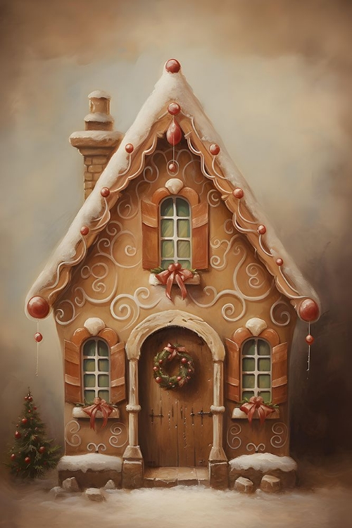 Picture of GINGERBREAD HOUSE I