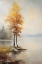 Picture of FALL LAKE II VERTICAL