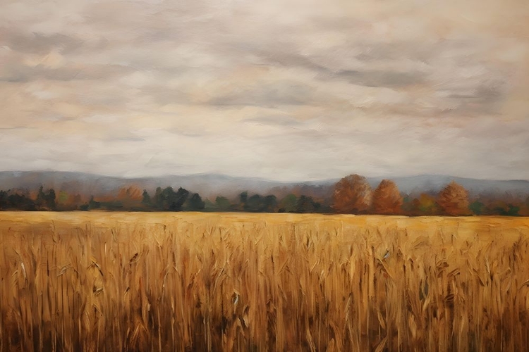 Picture of FALL WHEAT FIELD I