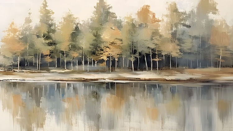 Picture of LAKESHORE TREES 1