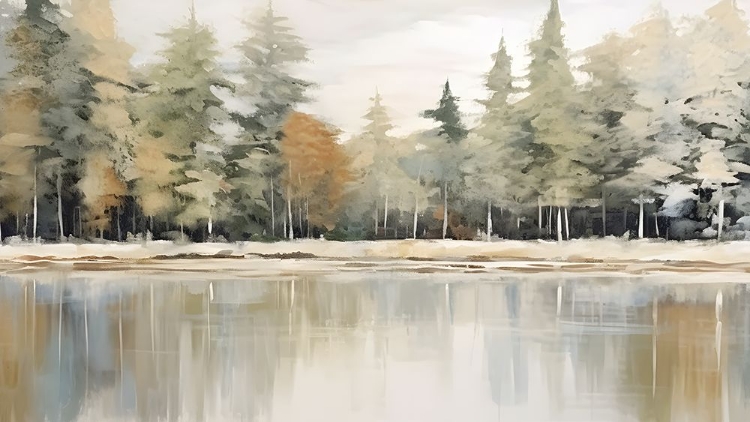 Picture of LAKESHORE TREES 2