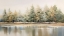 Picture of LAKESHORE TREES 5