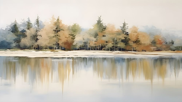Picture of LAKESHORE TREES 6