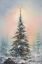 Picture of LIGHTED SNOWY TREE II