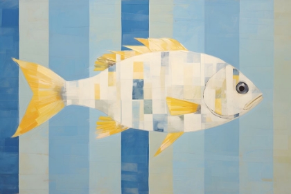 Picture of GEOMETRIC FISH 2
